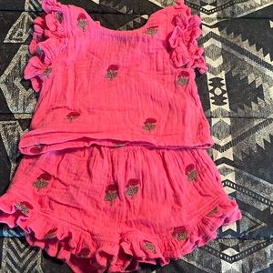 Pink Chicken Roey set (GUC, worn twice)